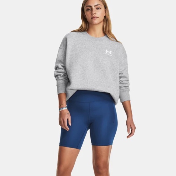 Under Armour Women’s Essential Fleece Oversized Crew - Picture 5 of 5